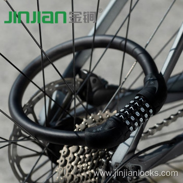 Strong Combination Cable Bike Lock Resettable Lock